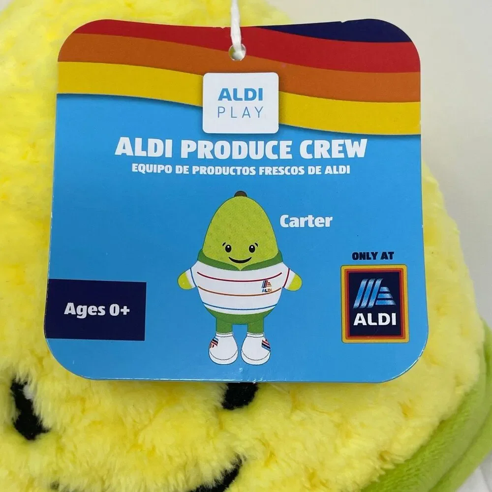 NWT ALDI Play‎ Produce Crew Carter Corn Cob Plush